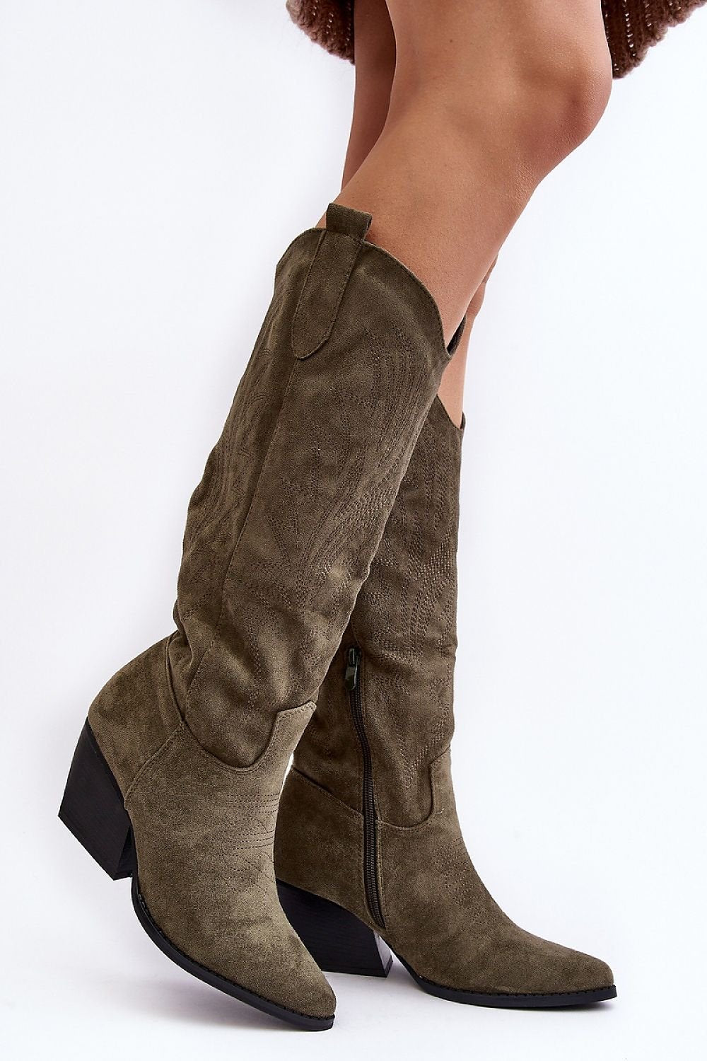 Tall Suede Boots Step in style