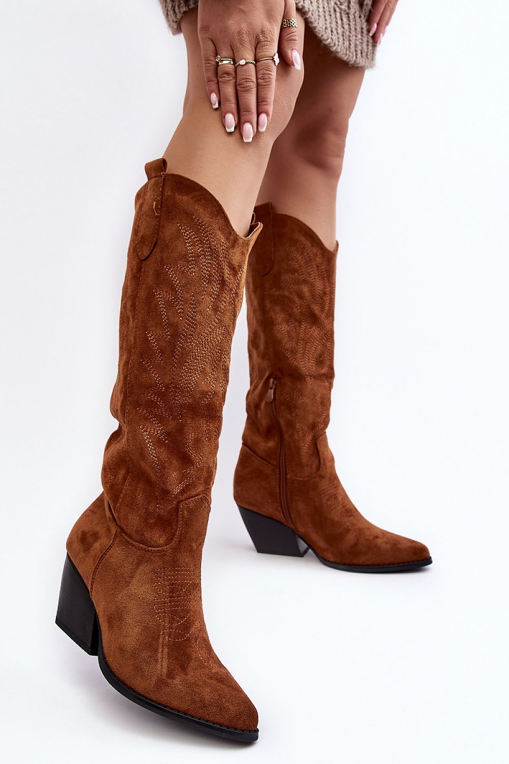 Tall Suede Boots Step in style