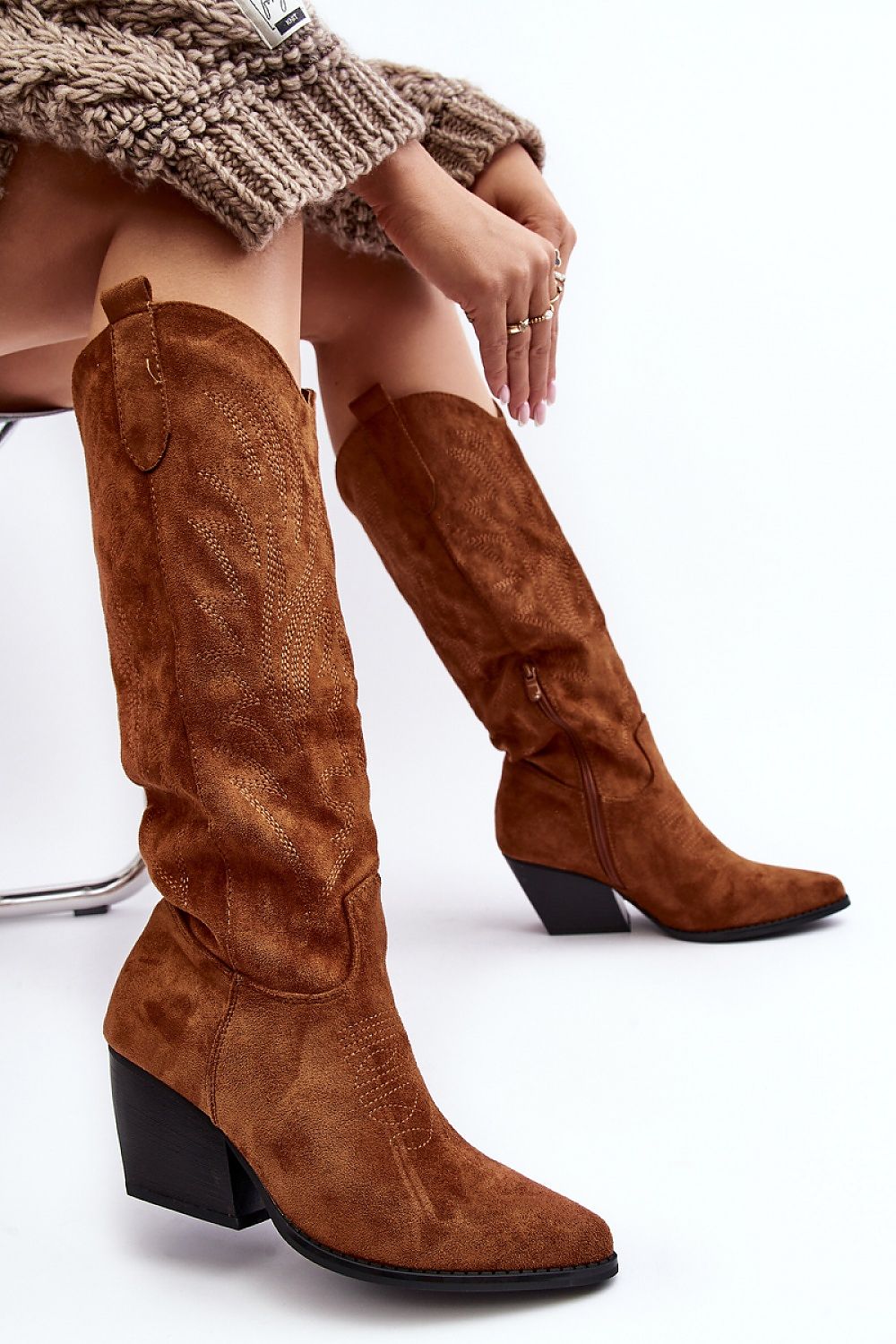 Tall Suede Boots Step in style