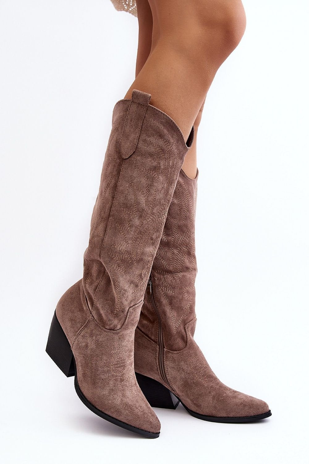 Tall Suede Boots Step in style