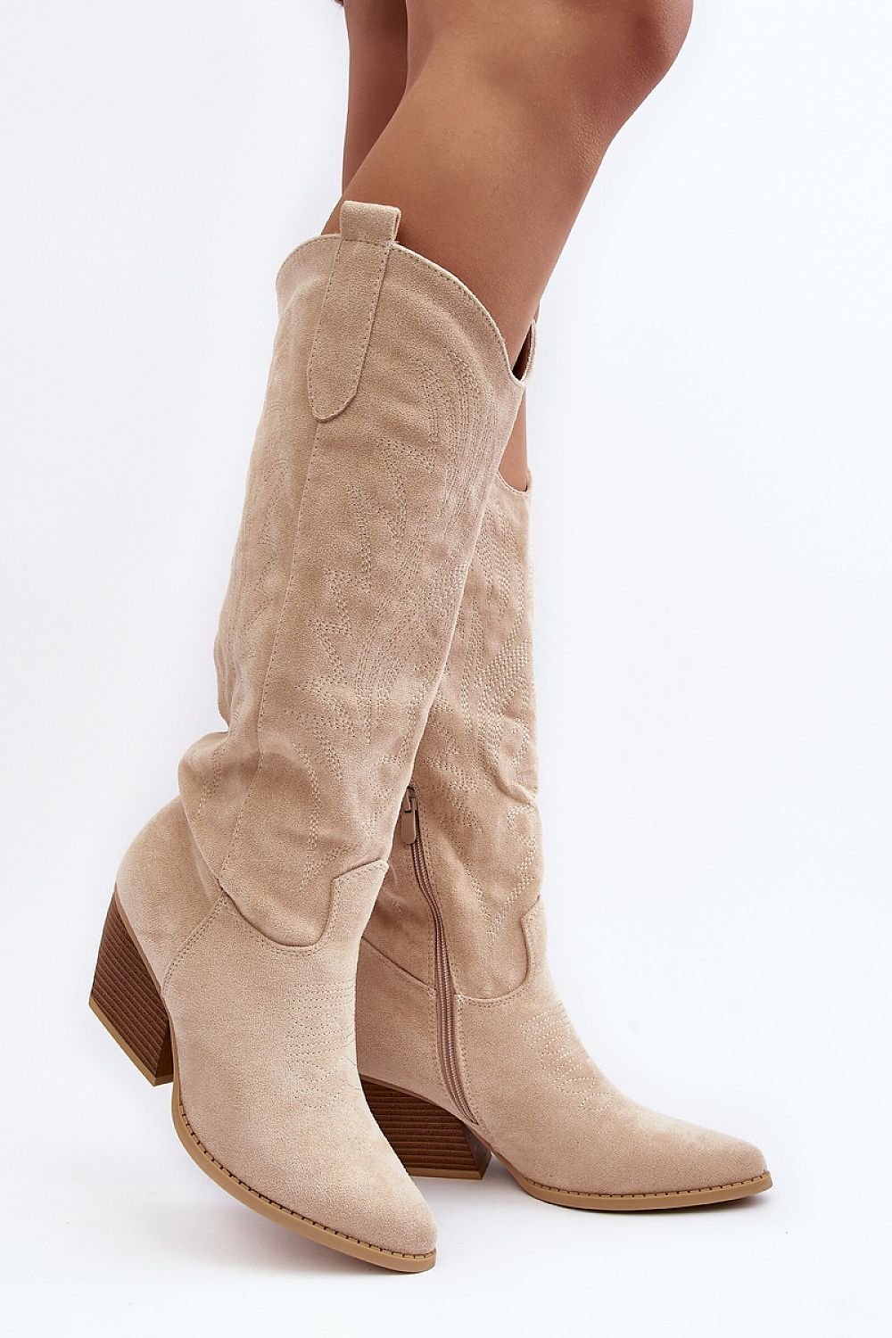 Tall Suede Boots Step in style