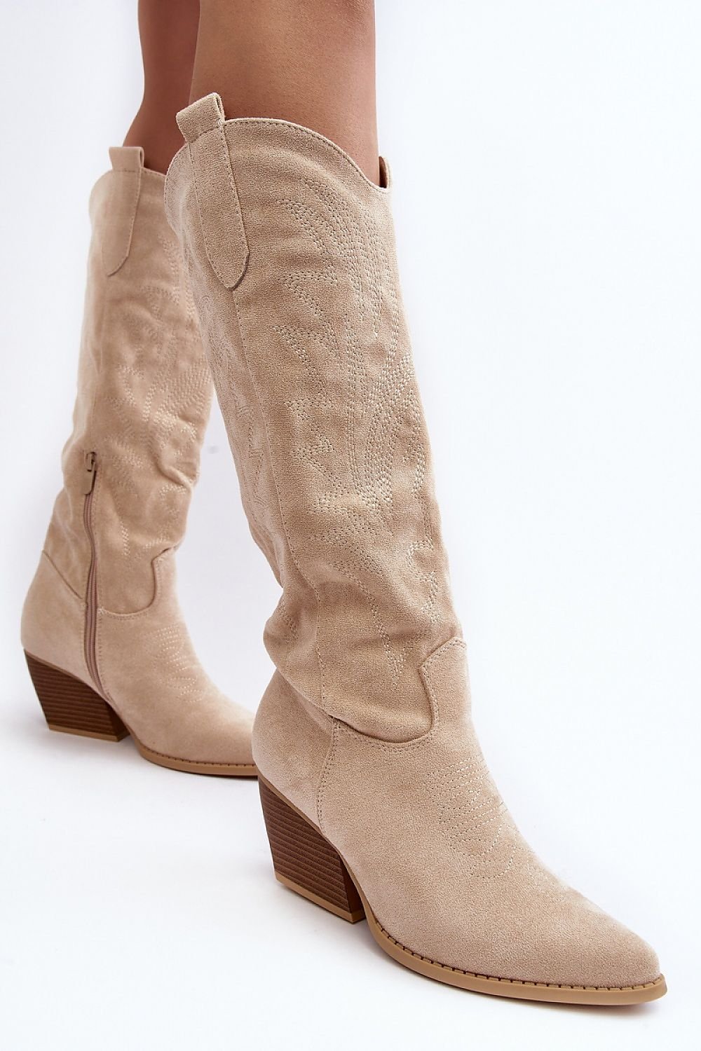 Tall Suede Boots Step in style